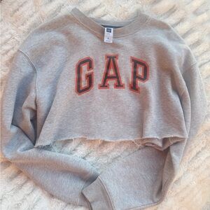 Vintage GAP Heather Gray Sweatshirt